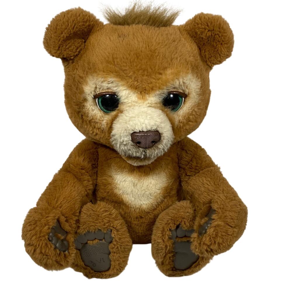 Hasbro FurReal Friends Cubby Curious Bear Interactive Animated Plush Toy Working